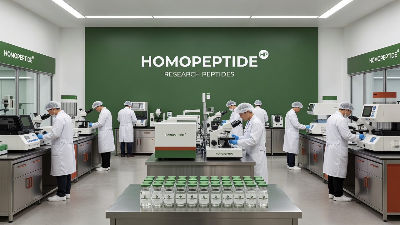 Homopeptide GMP-standard facility in Chengdu, China