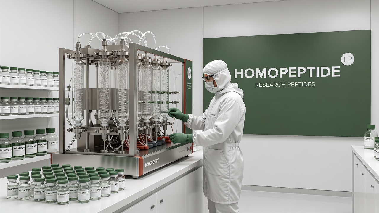 Homopeptide peptide synthesis
